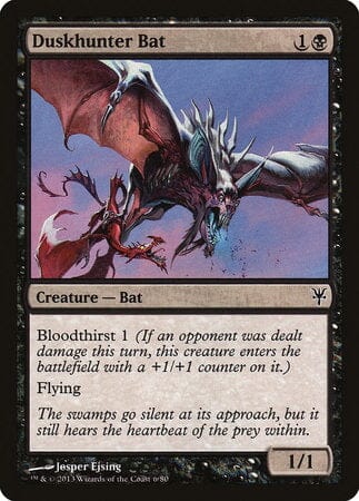 Duskhunter Bat [Duel Decks: Sorin vs. Tibalt] MTG Single Magic: The Gathering  | Multizone: Comics And Games