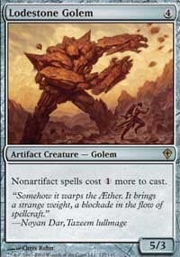 Lodestone Golem [Worldwake] MTG Single Magic: The Gathering  | Multizone: Comics And Games