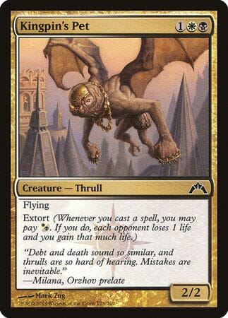 Kingpin's Pet [Gatecrash] MTG Single Magic: The Gathering  | Multizone: Comics And Games