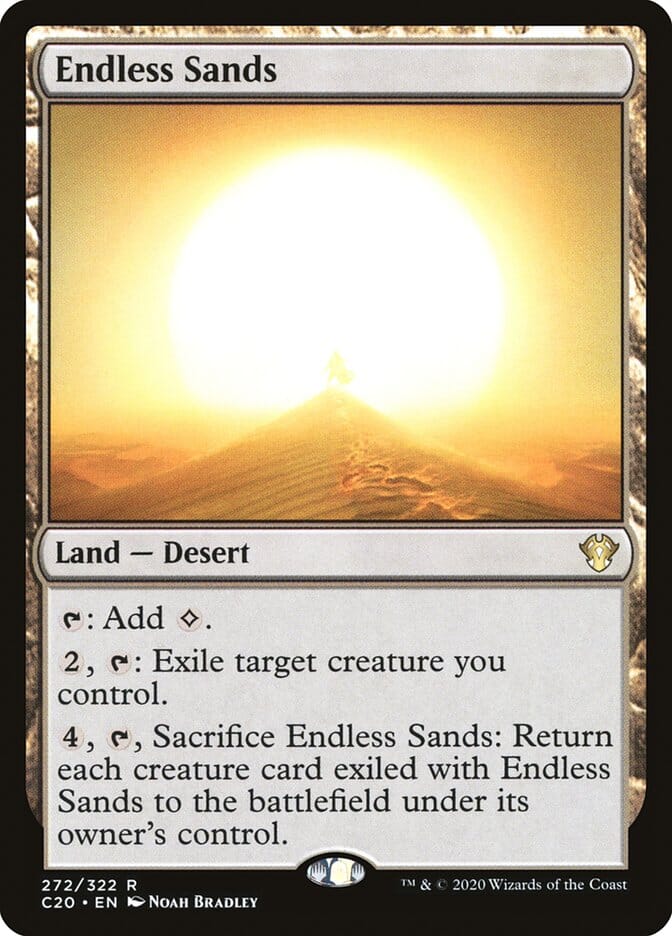 Endless Sands [Commander 2020] MTG Single Magic: The Gathering  | Multizone: Comics And Games