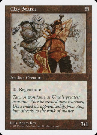 Clay Statue [Fifth Edition] MTG Single Magic: The Gathering  | Multizone: Comics And Games