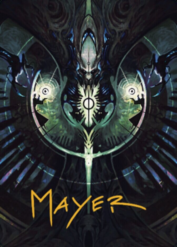 Gix's Command Art Card (Gold-Stamped Signature) [The Brothers' War Art Series] MTG Single Magic: The Gathering  | Multizone: Comics And Games