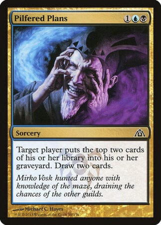 Pilfered Plans [Dragon's Maze] MTG Single Magic: The Gathering  | Multizone: Comics And Games