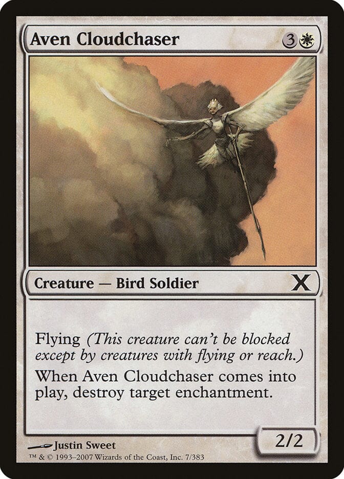 Aven Cloudchaser [Tenth Edition] MTG Single Magic: The Gathering  | Multizone: Comics And Games