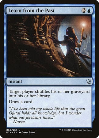 Learn from the Past [Dragons of Tarkir] MTG Single Magic: The Gathering  | Multizone: Comics And Games