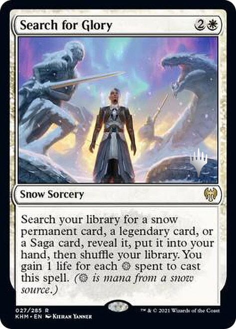 Search For Glory [Kaldheim Promo Pack] MTG Single Magic: The Gathering  | Multizone: Comics And Games