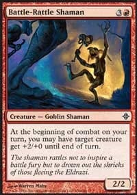 Battle-Rattle Shaman [Rise of the Eldrazi] MTG Single Magic: The Gathering  | Multizone: Comics And Games