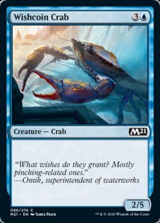 Wishcoin Crab [Core Set 2021] MTG Single Magic: The Gathering  | Multizone: Comics And Games