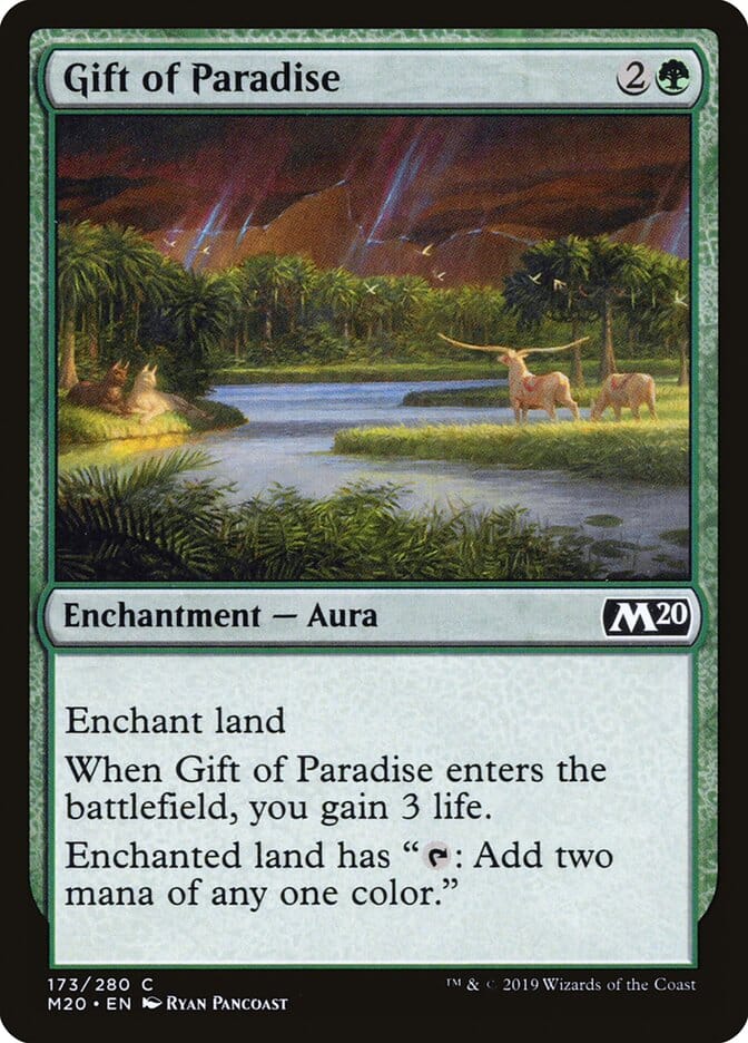 Gift of Paradise [Core Set 2020] MTG Single Magic: The Gathering  | Multizone: Comics And Games