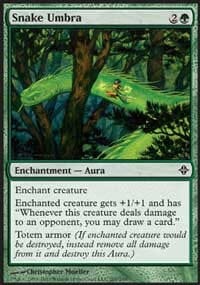 Snake Umbra [Rise of the Eldrazi] MTG Single Magic: The Gathering  | Multizone: Comics And Games
