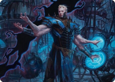 Ertai Resurrected Art Card 1 [Dominaria United Art Series] MTG Single Magic: The Gathering  | Multizone: Comics And Games