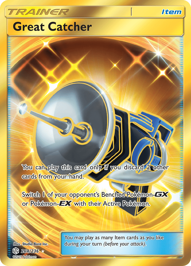 Great Catcher (264/236) [Sun & Moon: Cosmic Eclipse] Pokemon Single Pokémon  | Multizone: Comics And Games