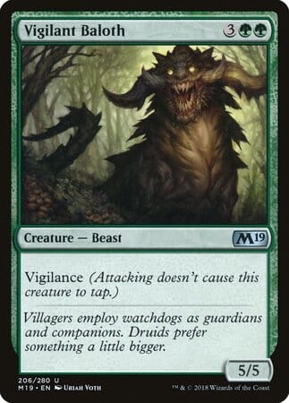 Vigilant Baloth [Core Set 2019] MTG Single Magic: The Gathering  | Multizone: Comics And Games