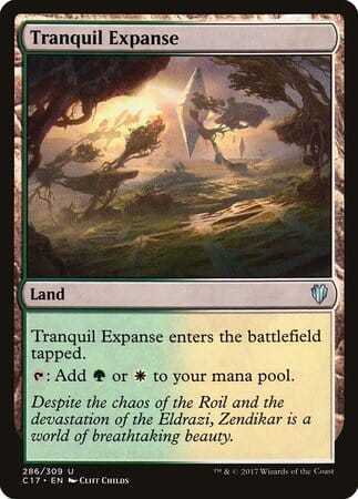 Tranquil Expanse [Commander 2017] MTG Single Magic: The Gathering  | Multizone: Comics And Games