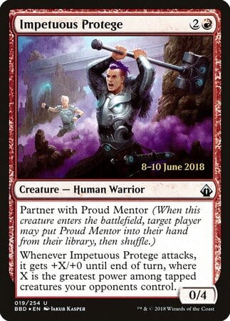 Impetuous Protege [Battlebond Promos] MTG Single Magic: The Gathering  | Multizone: Comics And Games