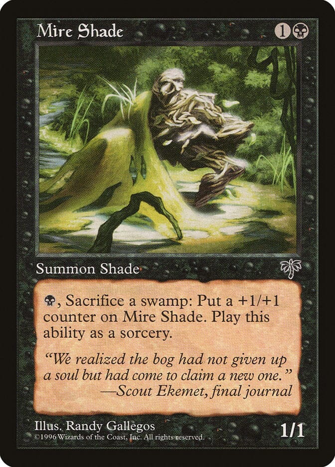 Mire Shade [Mirage] MTG Single Magic: The Gathering  | Multizone: Comics And Games