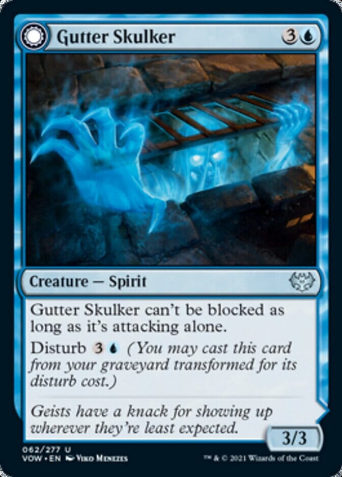 Gutter Skulker // Gutter Shortcut [Innistrad: Crimson Vow] MTG Single Magic: The Gathering  | Multizone: Comics And Games