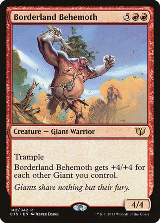 Borderland Behemoth [Commander 2015] MTG Single Magic: The Gathering  | Multizone: Comics And Games