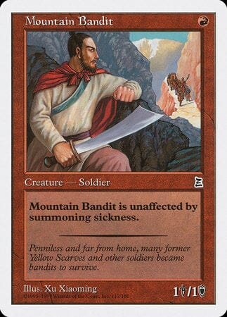 Mountain Bandit [Portal Three Kingdoms] MTG Single Magic: The Gathering  | Multizone: Comics And Games