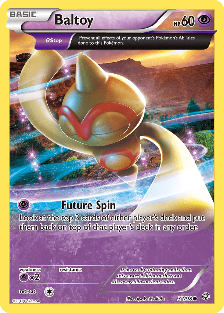 Baltoy (32/98) [XY: Ancient Origins] Pokemon Single Pokémon  | Multizone: Comics And Games