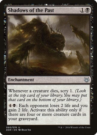 Shadows of the Past [Duel Decks: Nissa vs. Ob Nixilis] MTG Single Magic: The Gathering  | Multizone: Comics And Games