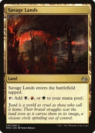 Savage Lands [Modern Masters 2017] MTG Single Magic: The Gathering  | Multizone: Comics And Games