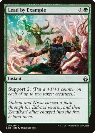 Lead by Example [Battlebond] MTG Single Magic: The Gathering  | Multizone: Comics And Games
