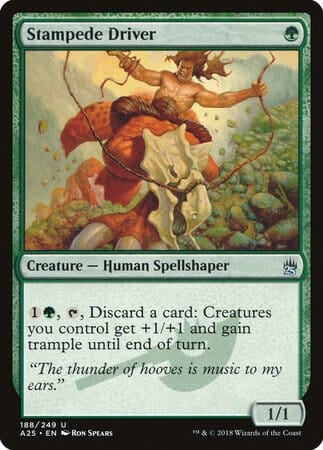 Stampede Driver [Masters 25] MTG Single Magic: The Gathering  | Multizone: Comics And Games