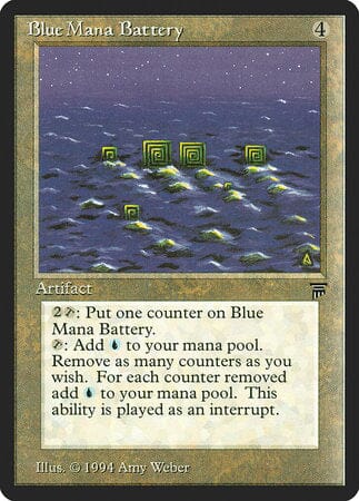 Blue Mana Battery [Legends] MTG Single Magic: The Gathering  | Multizone: Comics And Games