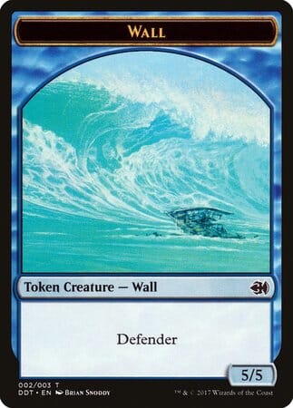 Wall Token [Duel Decks: Merfolk vs. Goblins Tokens] MTG Single Magic: The Gathering  | Multizone: Comics And Games