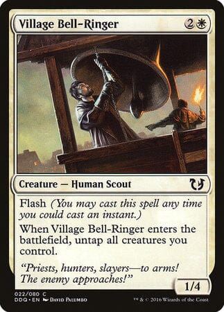 Village Bell-Ringer [Duel Decks: Blessed vs. Cursed] MTG Single Magic: The Gathering  | Multizone: Comics And Games