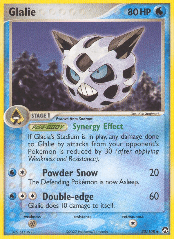 Glalie (30/108) [EX: Power Keepers] Pokemon Single Pokémon  | Multizone: Comics And Games