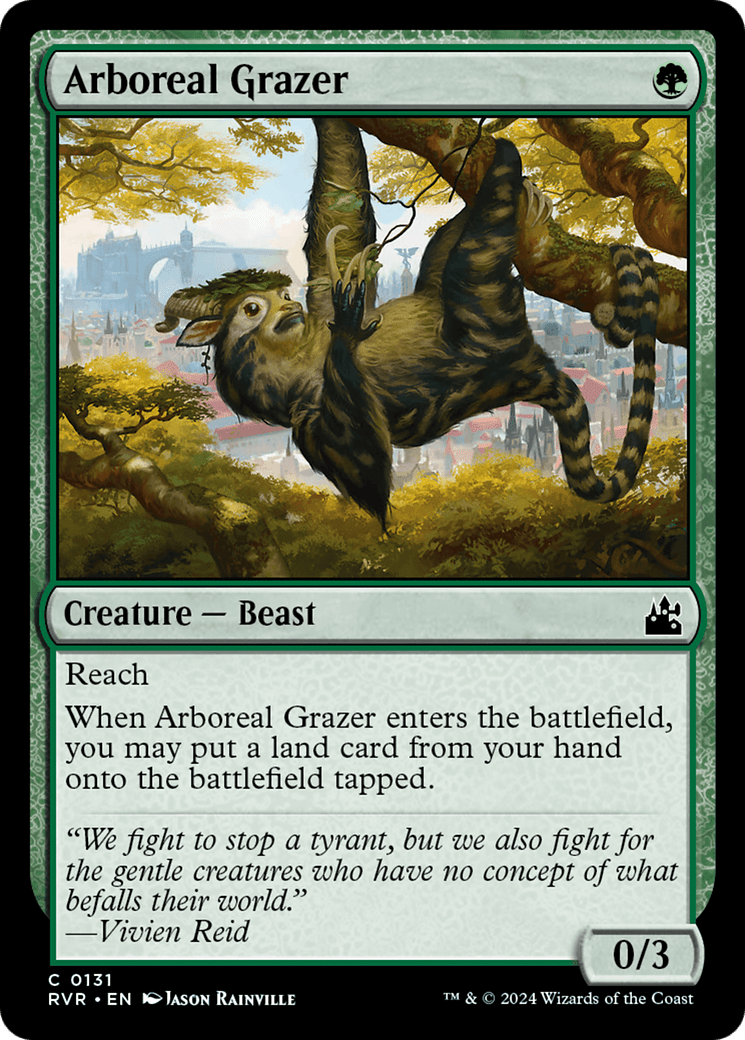 Arboreal Grazer [Ravnica Remastered] MTG Single Magic: The Gathering  | Multizone: Comics And Games