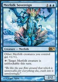 Merfolk Sovereign [Magic 2011] MTG Single Magic: The Gathering  | Multizone: Comics And Games