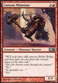 Canyon Minotaur [Magic 2011] MTG Single Magic: The Gathering  | Multizone: Comics And Games