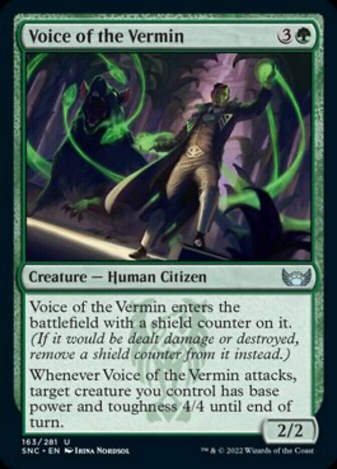 Voice of the Vermin [Streets of New Capenna] MTG Single Magic: The Gathering  | Multizone: Comics And Games