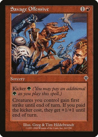 Savage Offensive [Invasion] MTG Single Magic: The Gathering  | Multizone: Comics And Games