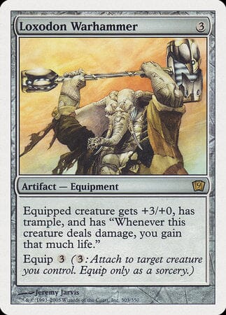 Loxodon Warhammer [Ninth Edition] MTG Single Magic: The Gathering  | Multizone: Comics And Games