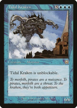 Tidal Kraken [Mercadian Masques] MTG Single Magic: The Gathering  | Multizone: Comics And Games
