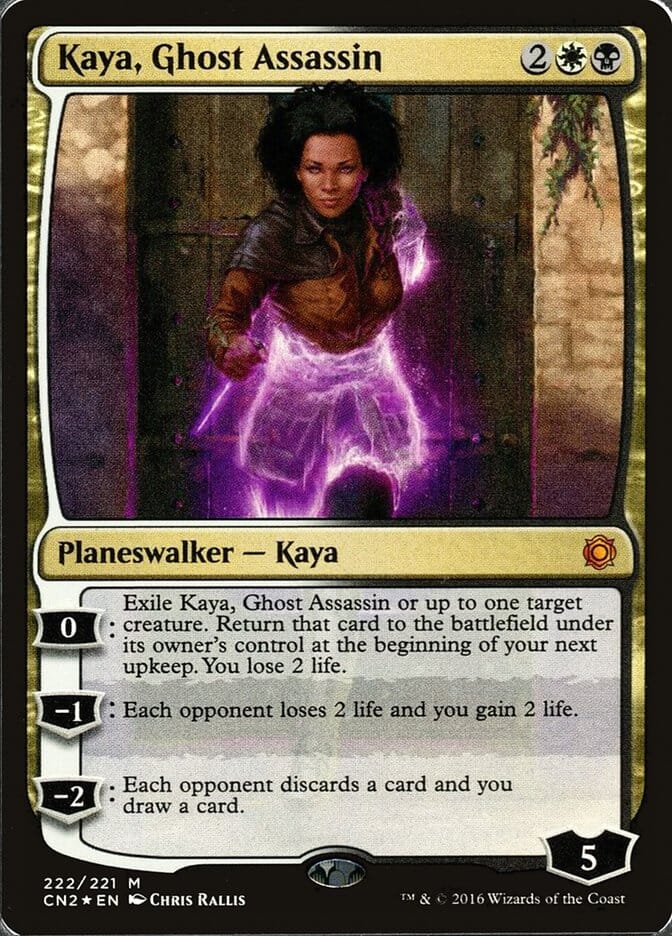 Kaya, Ghost Assassin (222/221) [Conspiracy: Take the Crown] MTG Single Magic: The Gathering  | Multizone: Comics And Games