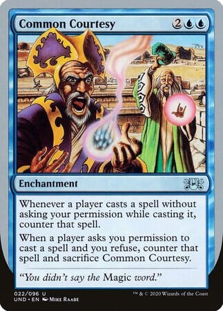Common Courtesy [Unsanctioned] MTG Single Magic: The Gathering  | Multizone: Comics And Games