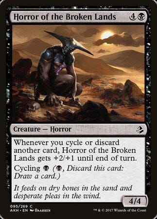 Horror of the Broken Lands [Amonkhet] MTG Single Magic: The Gathering  | Multizone: Comics And Games