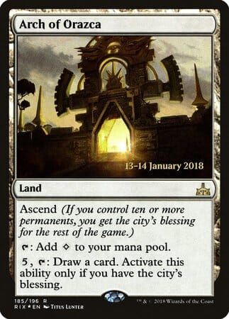 Arch of Orazca [Rivals of Ixalan Promos] MTG Single Magic: The Gathering  | Multizone: Comics And Games