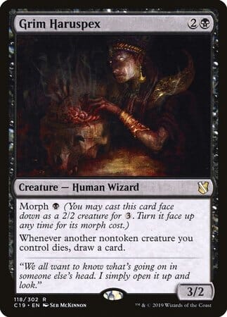 Grim Haruspex [Commander 2019] MTG Single Magic: The Gathering  | Multizone: Comics And Games