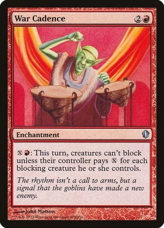 War Cadence [Commander 2013] MTG Single Magic: The Gathering  | Multizone: Comics And Games