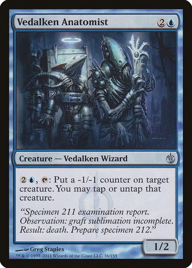Vedalken Anatomist [Mirrodin Besieged] MTG Single Magic: The Gathering  | Multizone: Comics And Games