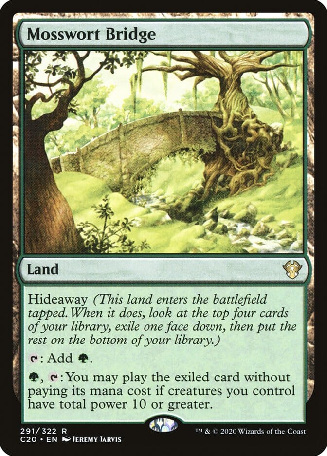 Mosswort Bridge [Commander 2020] MTG Single Magic: The Gathering  | Multizone: Comics And Games