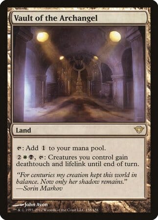 Vault of the Archangel [Dark Ascension] MTG Single Magic: The Gathering  | Multizone: Comics And Games