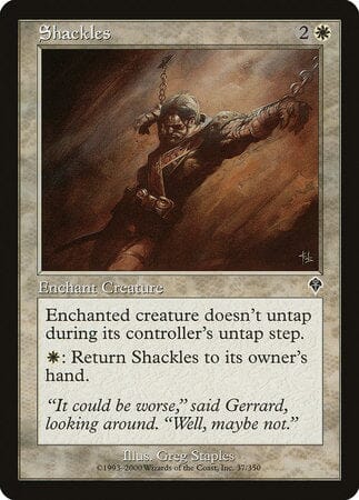 Shackles [Invasion] MTG Single Magic: The Gathering  | Multizone: Comics And Games