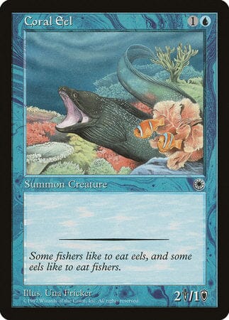 Coral Eel [Portal] MTG Single Magic: The Gathering  | Multizone: Comics And Games